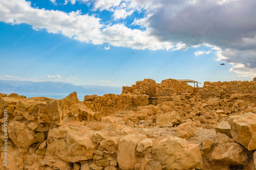 Masada National Park, Judea, Israel Masada National Park, Judea, Israel