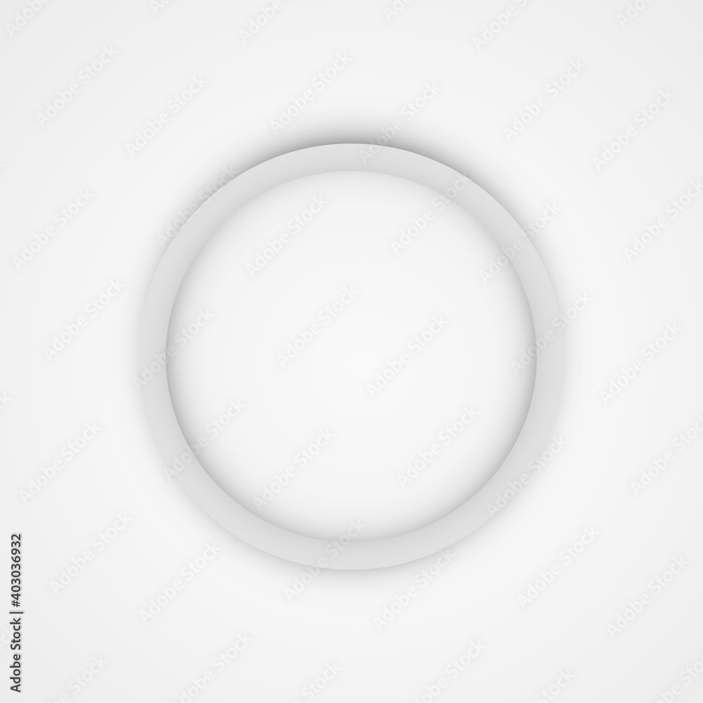 Abstract realistic 3D ring background vector illustration Abstract realistic 3D ring background vector illustration