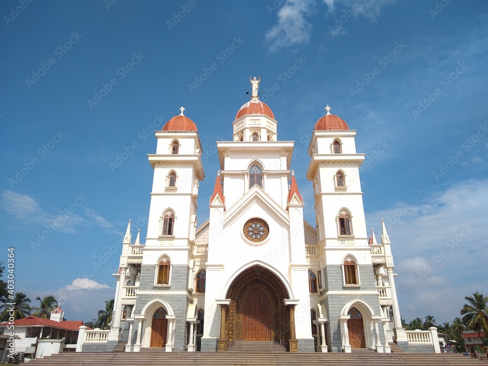 Mother of God Church (Vettukad Church) Catholic Church in Thiruvananthapuram