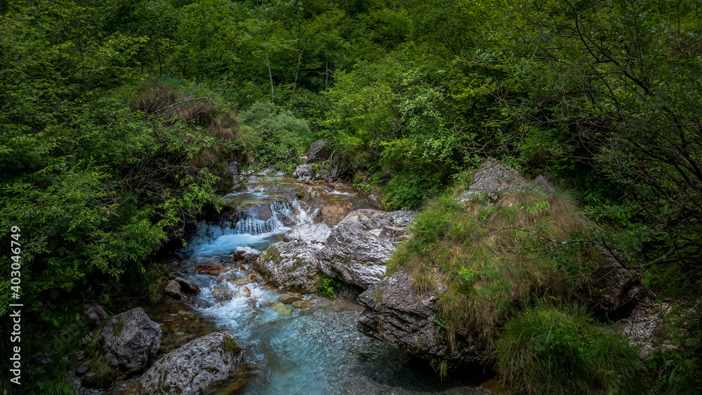Ruscello in Val Vertova Ruscello in Val Vertova