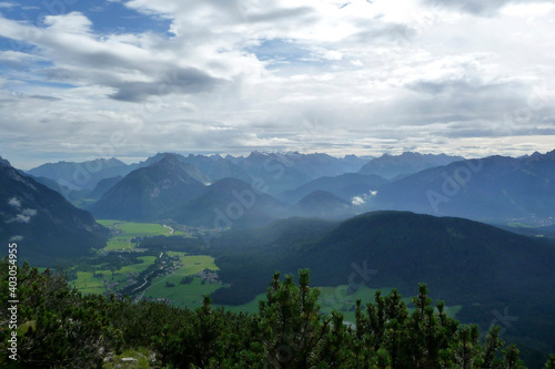 Hohe Munde mountain crossing, Tyrol, Austria