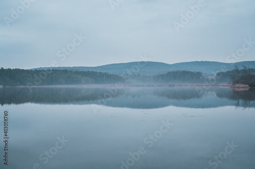 Foggy Pond