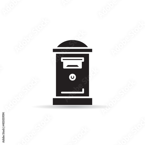 mailbox. postbox icon vector