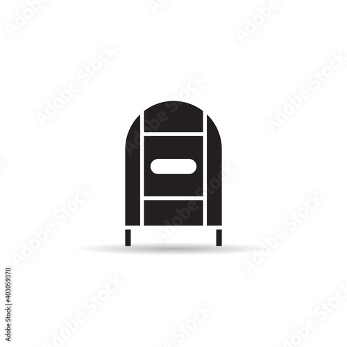 mailbox. postbox icon vector