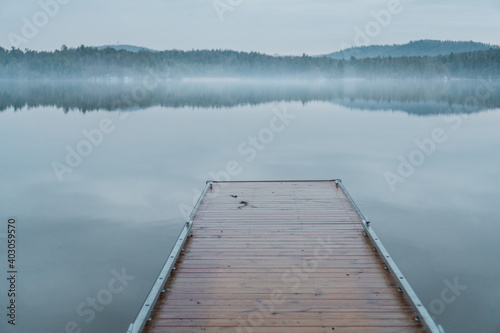 Foggy Pond © Samuel