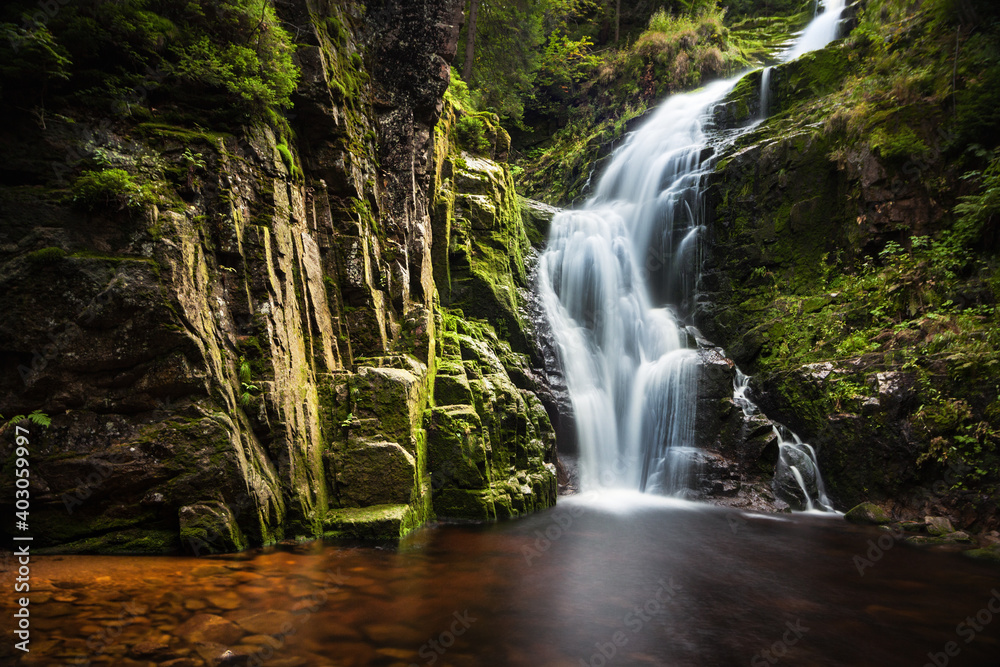 waterfall in the forest