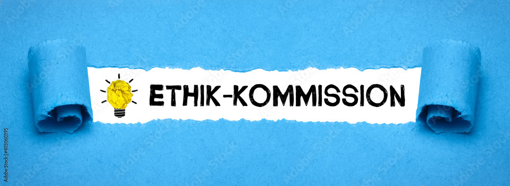 Ethik-Kommission  - obrazy, fototapety, plakaty 