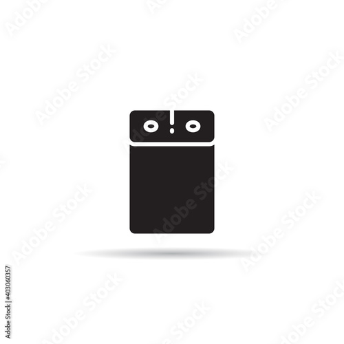 battery icon vector illustration