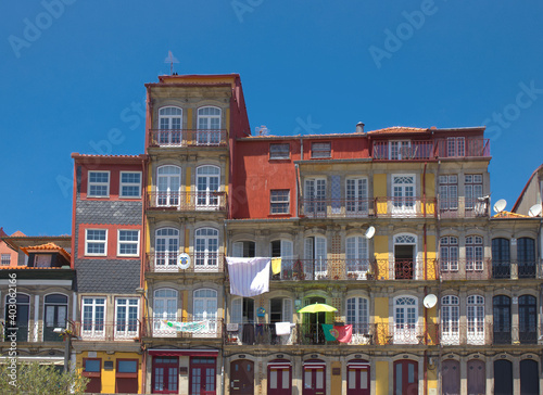 Die Altstadt Ribeira in Porto, Portugal