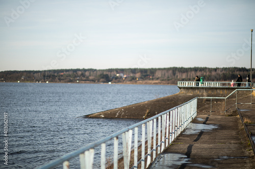 bridge over the river