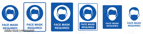 PANNEAU MASQUE OBLIGATOIRE simple