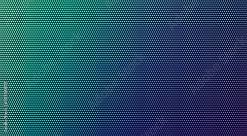 Led screen. Pixel textured display. Digital background with dots. Lcd monitor. Color electronic diode effect. Green, blue television videowall. Projector grid template. Vector illustration.