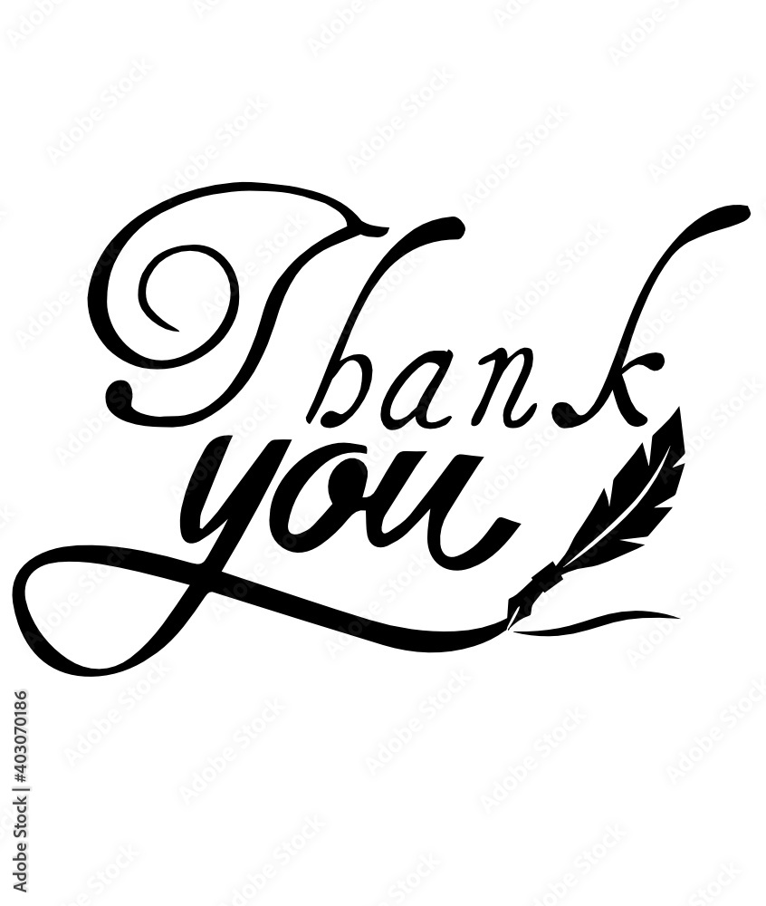Thank you day svg file Stock Vector | Adobe Stock