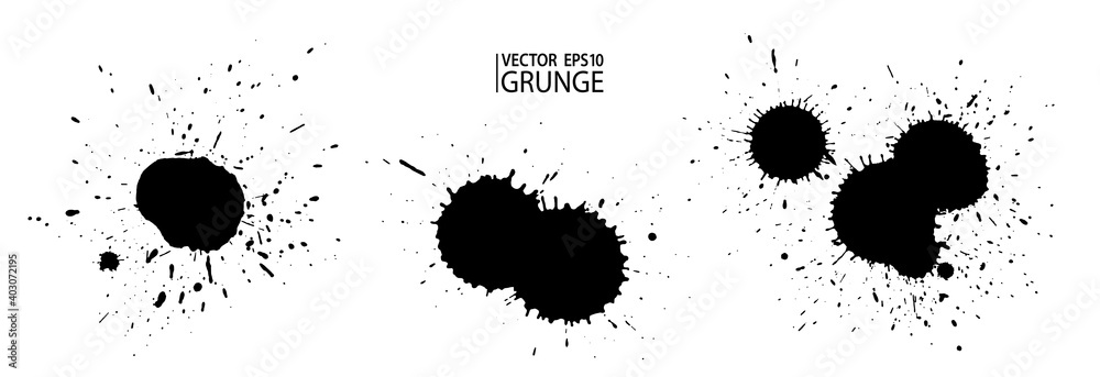 Grunge splatter set. Paint splashes. Liquid stains. Highly detailed grunge. Paint stain. Ink spots. Splatter texture. Grunge drops. Grunge splatter set. Paint splashes. Liquid stains. Highly detailed grunge. Paint stain. Ink spots. Splatter texture. Grunge drops.