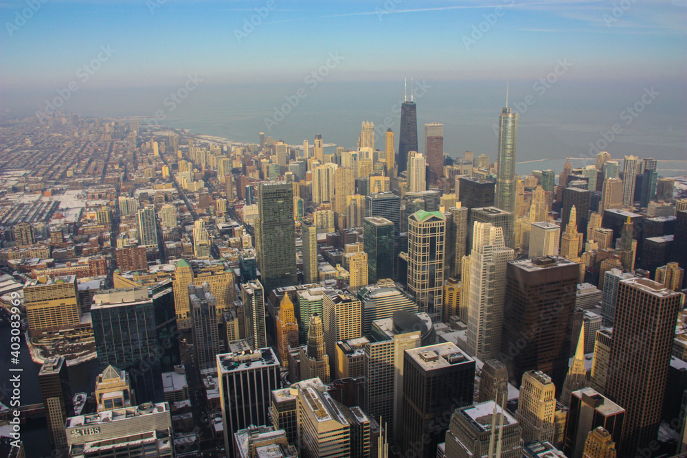 Obraz premium city skyline