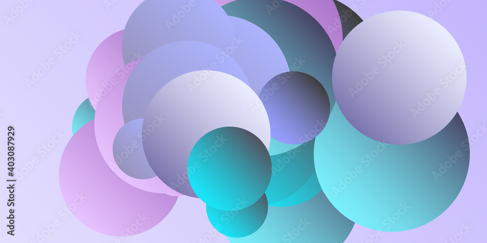 Ball shape gradients.