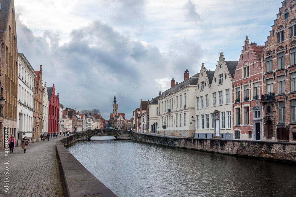 Le long des canaux de Bruges