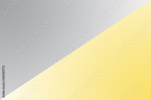 PANTONE 17-5104 Ultimate Gray PANTONE 13-0647 Illuminating. Two-tone image of popular 2021 colors