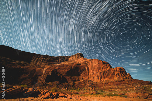 Red Rock Lake Powell Star Trails