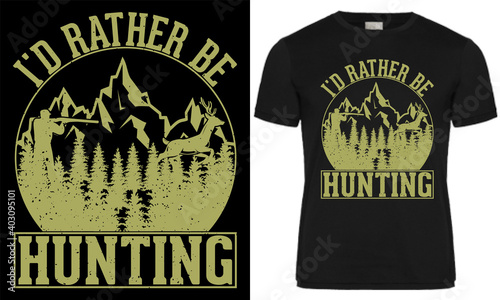 hunting t shirt design