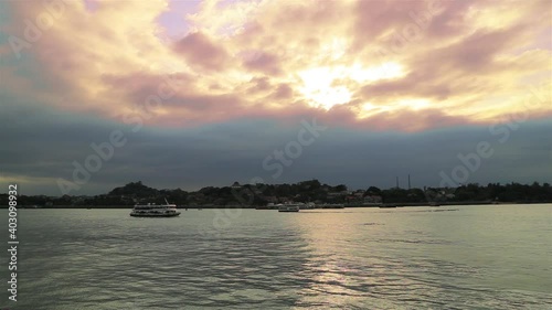 landscape of Gulangyu Island, xiamen city, fujian province, southeast coastal region in China. photo