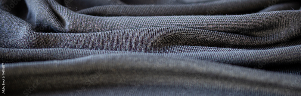 texture of black coton fabric background
texture of black coton fabric background