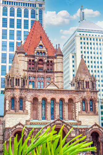 Trinitiy Church in the City of Boston Massachusetts USA

 photo