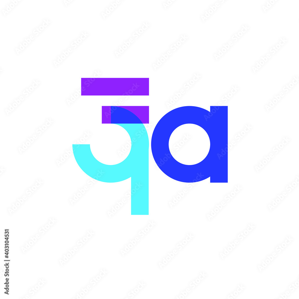 monogram 3A Logo Design vector Graphic Concept monogram 3A Logo Design vector Graphic Concept
