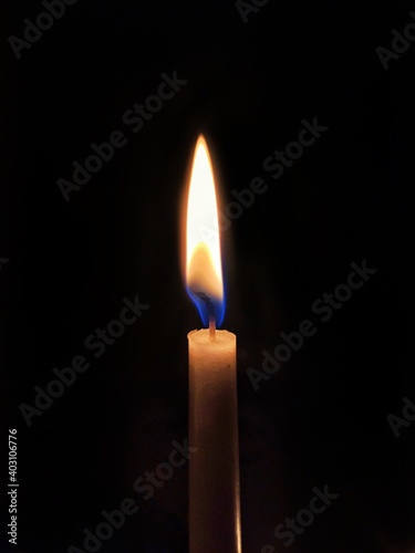 candle in the dark