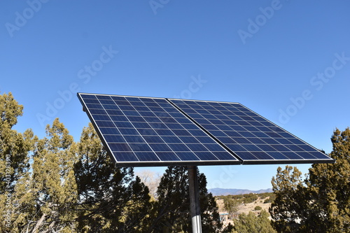 Free standing solar panels  photo