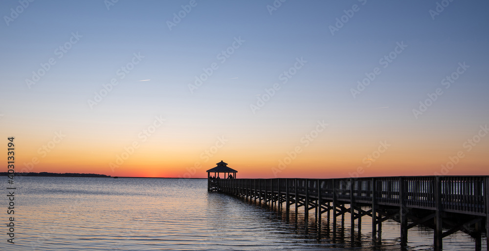 Fototapeta premium Kitty Hawk Sunrise