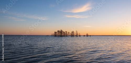 Lake Mattamuskeet at Sunrise