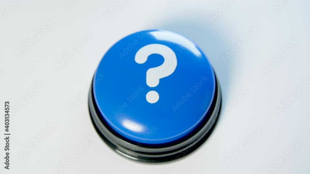 Woman pressing a real Question mark button. Making a query, interrogation, checklist. Asking questions. Inquire to get information or opinion. Help button. For website, banner, FAQ, apps, social media Woman pressing a real Question mark button. Making a query, interrogation, checklist. Asking questions. Inquire to get information or opinion. Help button. For website, banner, FAQ, apps, social media