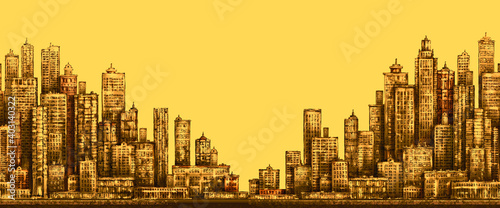 Modern City skyline, highly...