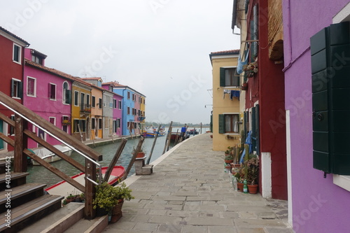 Fototapeta Naklejka Na Ścianę i Meble -  Canal and buildings photo taken in Venice, Italy