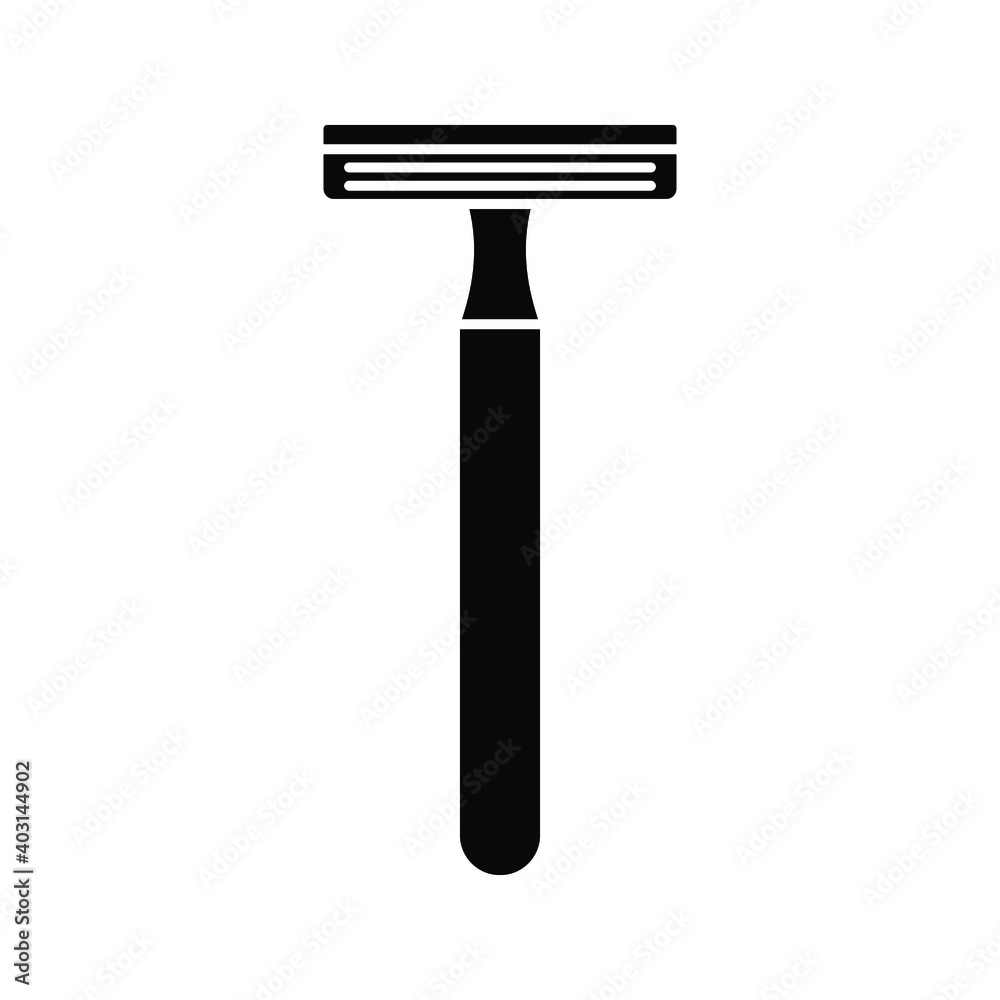 Razor Icon. barber shop sign. Vector Illustration Razor Icon. barber shop sign. Vector Illustration