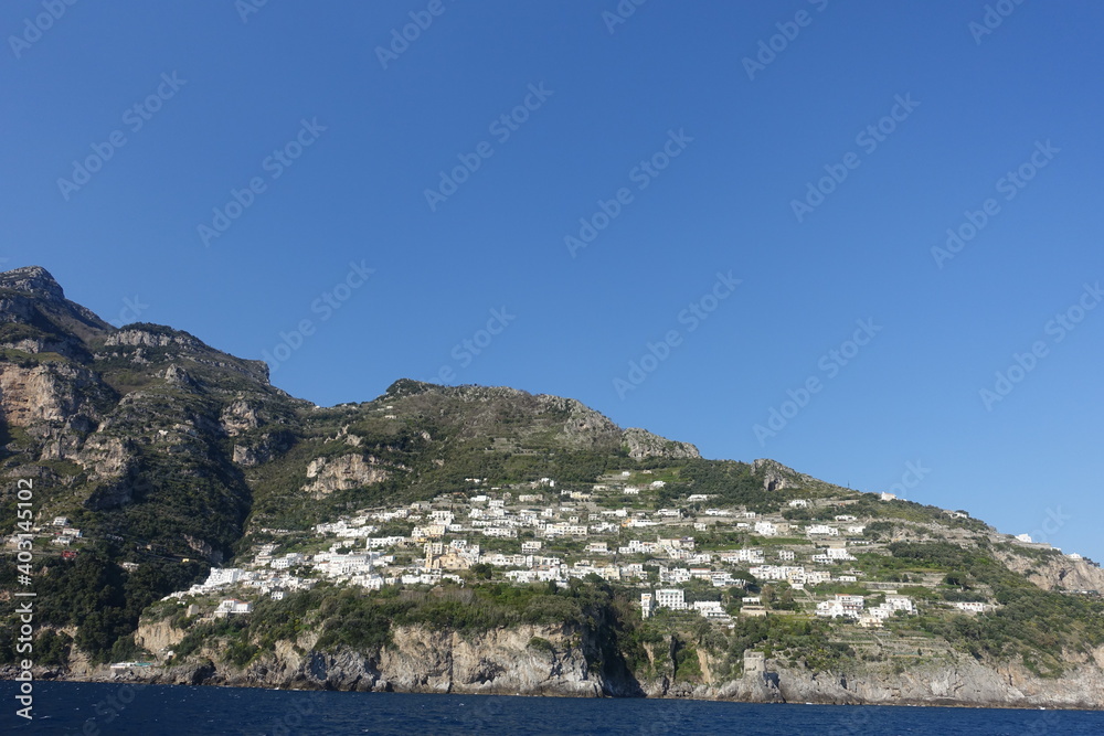 Landscape photo taken at Positano Beach, Italy