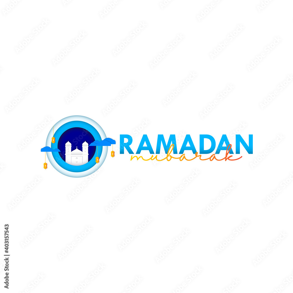 Ramadan Mubarak Vector Design For Banner Print and Greeting Background Ramadan Mubarak Vector Design For Banner Print and Greeting Background