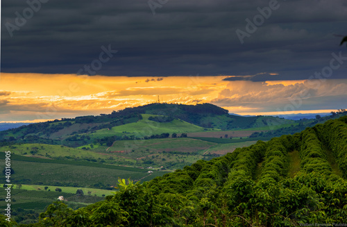 por do sol em minas gerais 