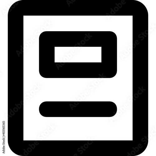 Computer Line Vector Icon