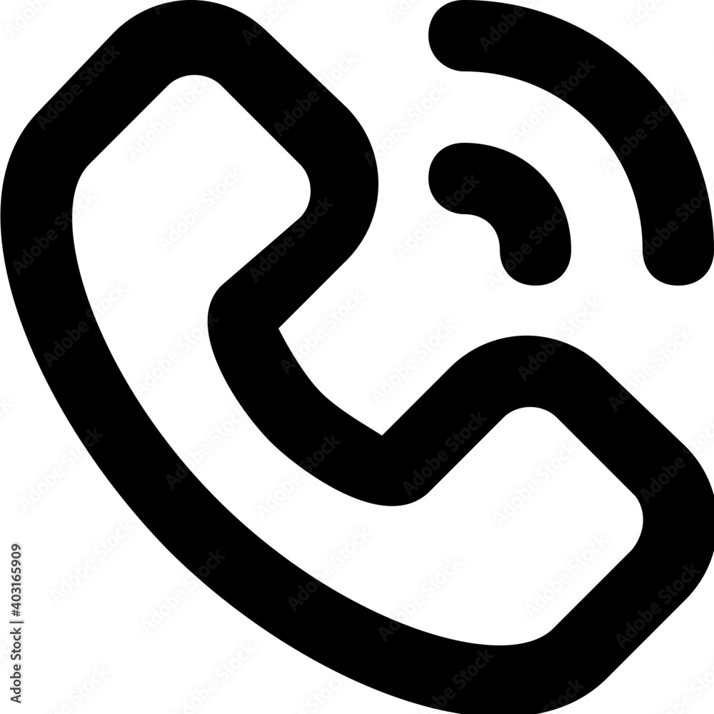 Receiver Vector Line Icon