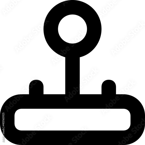 Joystick Vector Line Icon