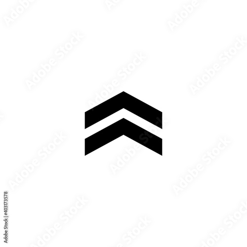 chevron icon vector sign symbol