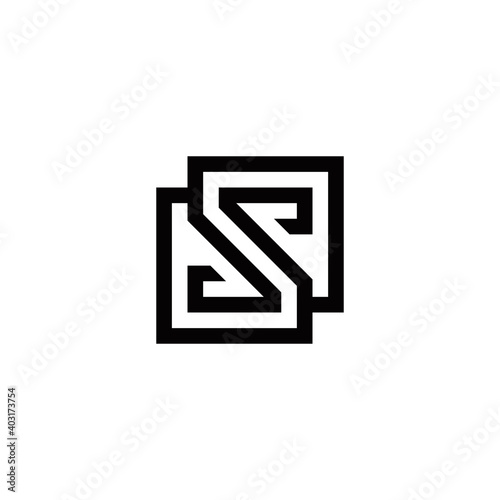 Free Download s initial logo design vector - GFXLoad