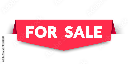 Vector Illustration For Sale Label For Web Shop