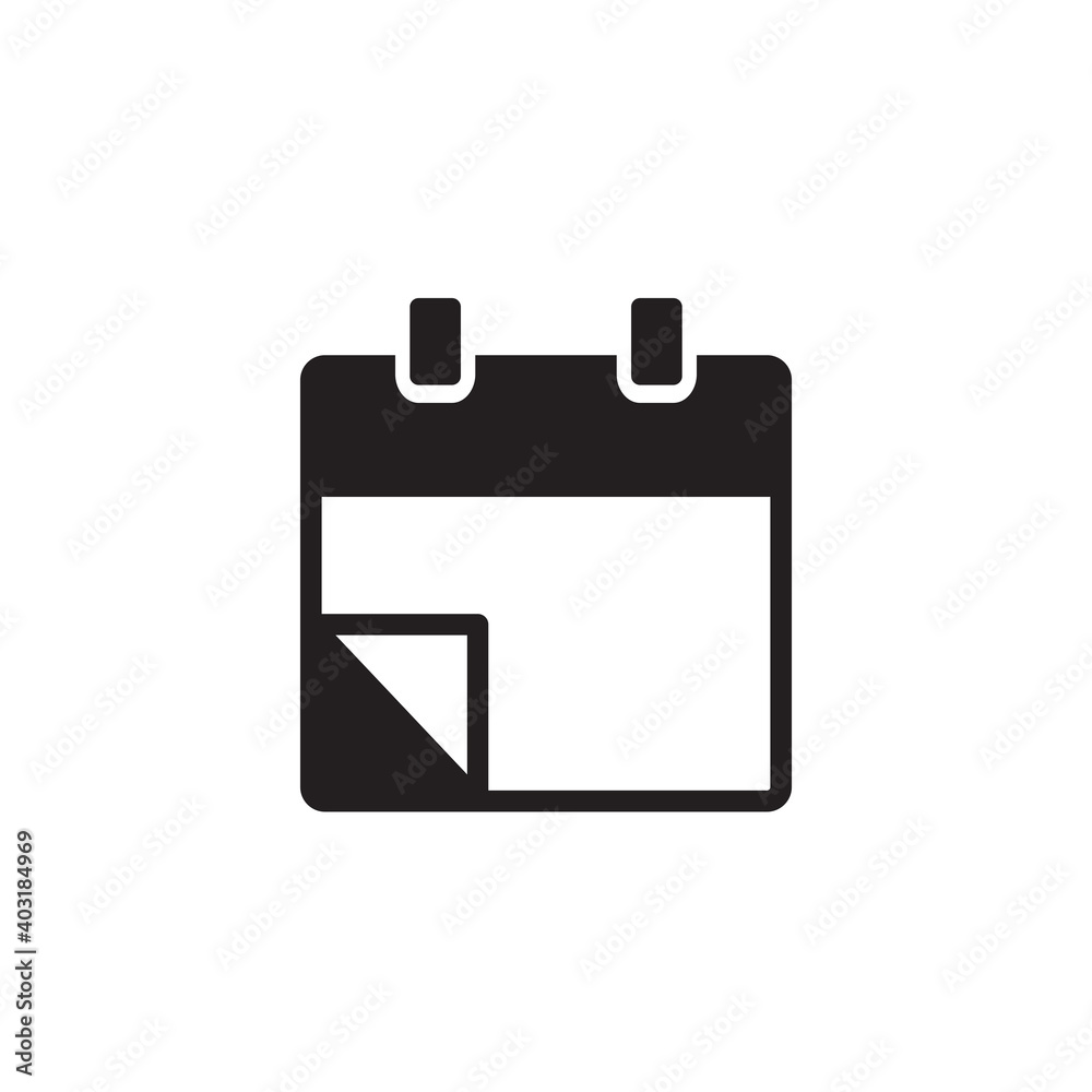 calendar icon symbol sign vector