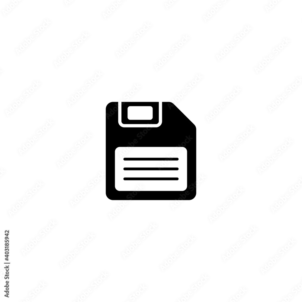 floppy disk icon vector sign symbol floppy disk icon vector sign symbol
