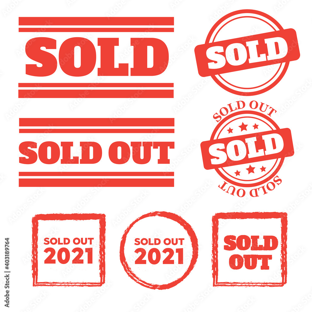 Sold out rubber stamp vector. Sold out stamps grunge. Sold out badge