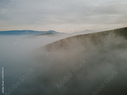 fog over the river