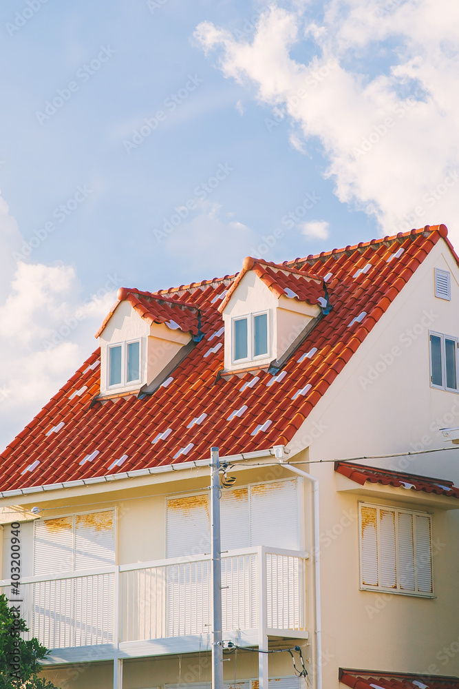 houses on a day